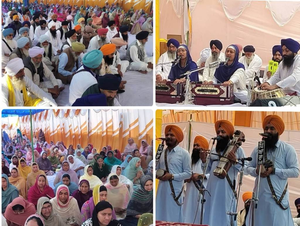 A three day religious celebration was held at Gurdwara School Dhani